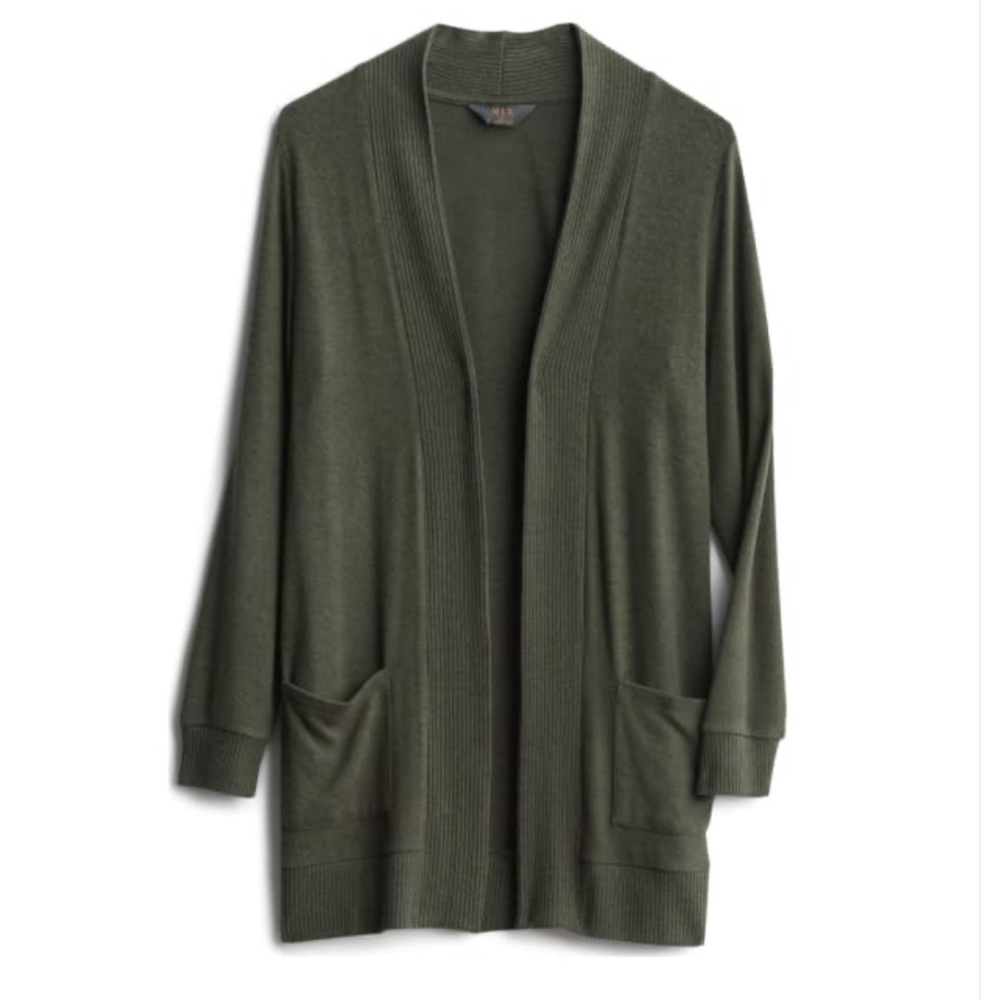 Market and Spruce Halls Brushed Knit Cardigan